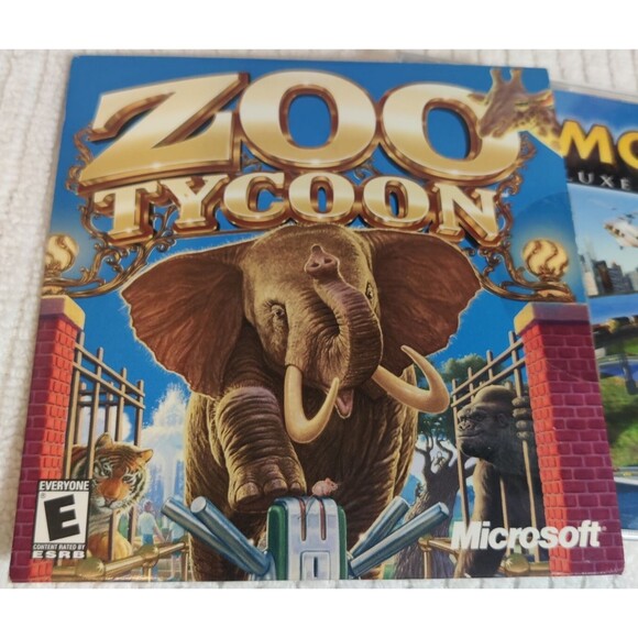 Vintage Lot of 3 items-One Electronic Handheld Game and Two PC Games-Pre Owned - Picture 6 of 16